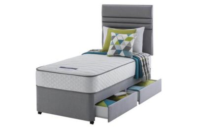 Silentnight - Levison 1000 Luxury Single 2 Drawer - Divan Silentnight - Levison 1000 Luxury Single 2 Drawer - Divan